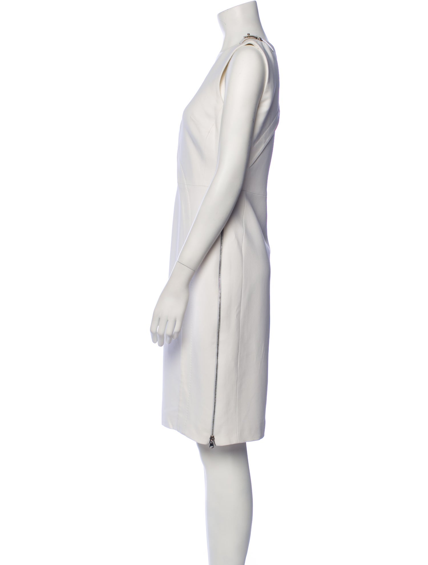 Antonio Berardi Scoop Neck Knee-Length Dress