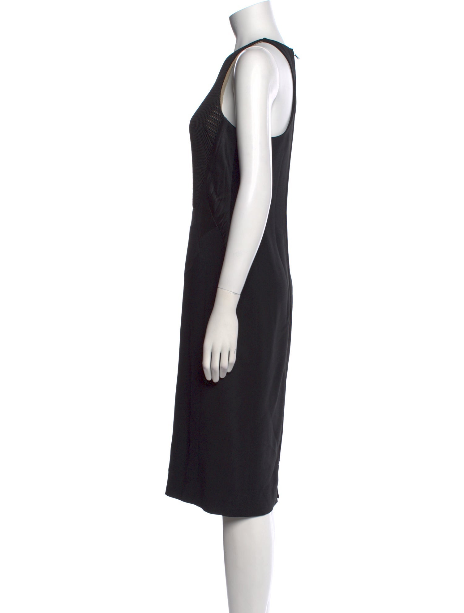 Antonio Berardi Crew Neck Midi Length Dress
