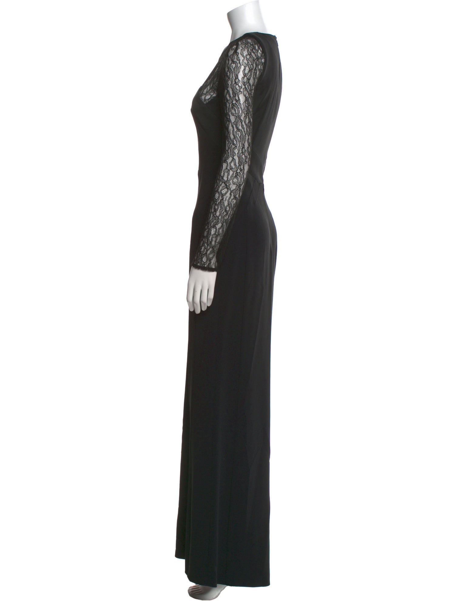 Antonio Berardi Crew Neck Long Dress