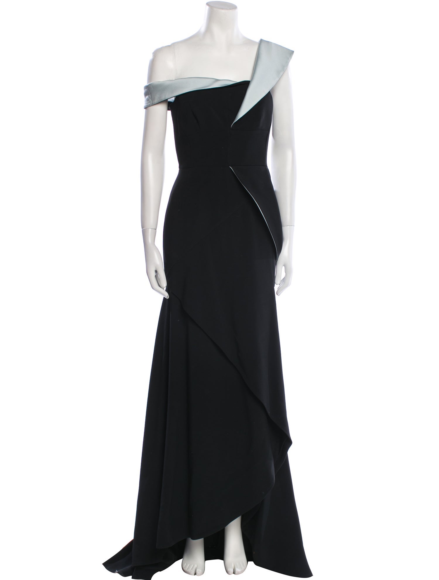 Antonio Berardi One-Shoulder Long Dress
