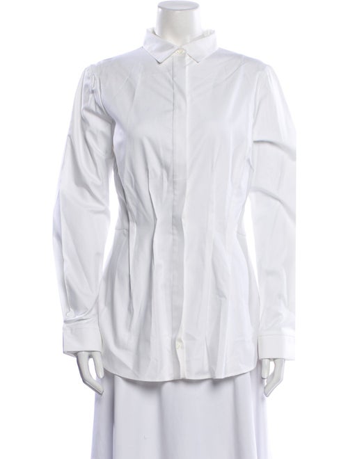 Antonio Berardi Long Sleeve Button-Up Top