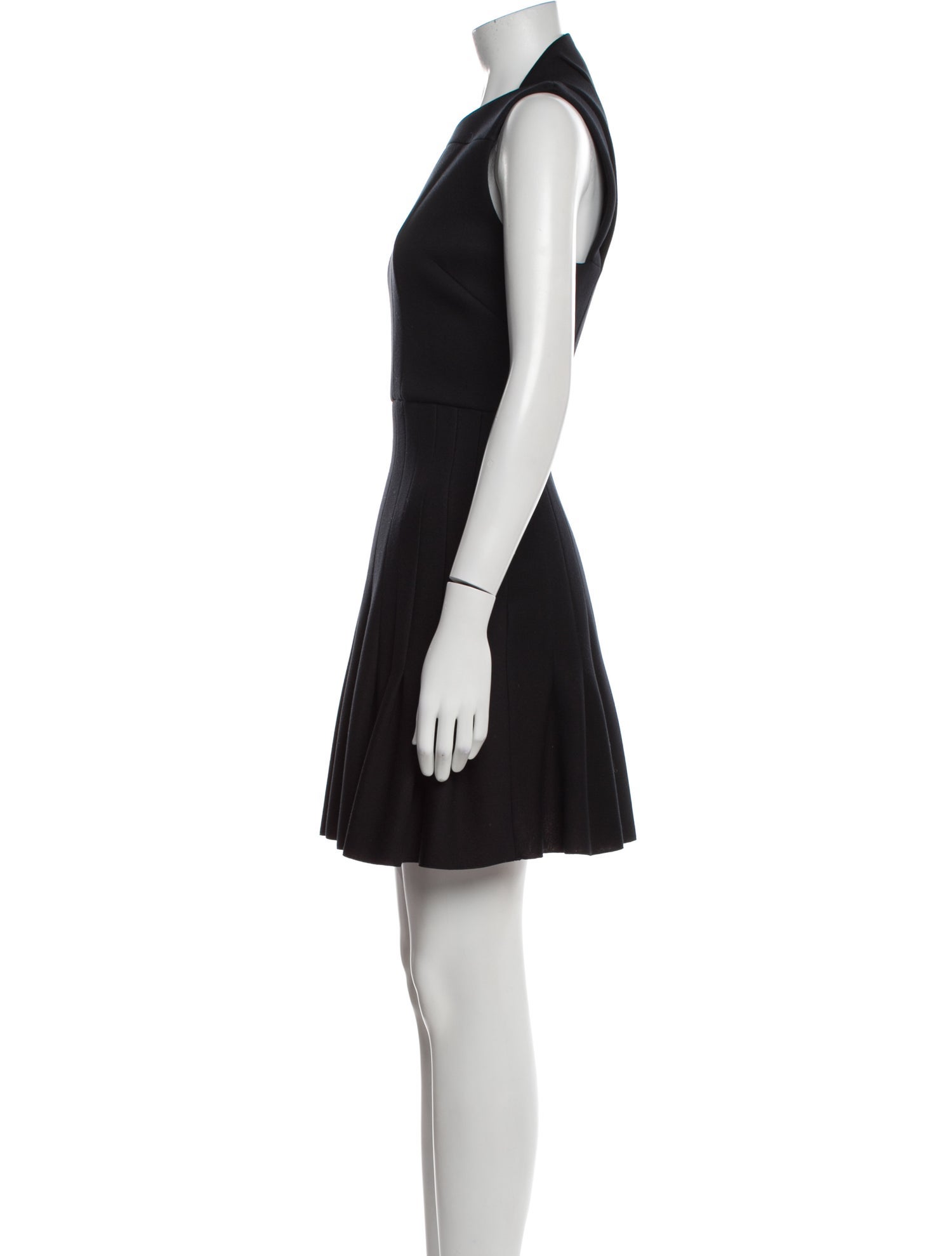 Antonio Berardi Bateau Neckline Mini Dress