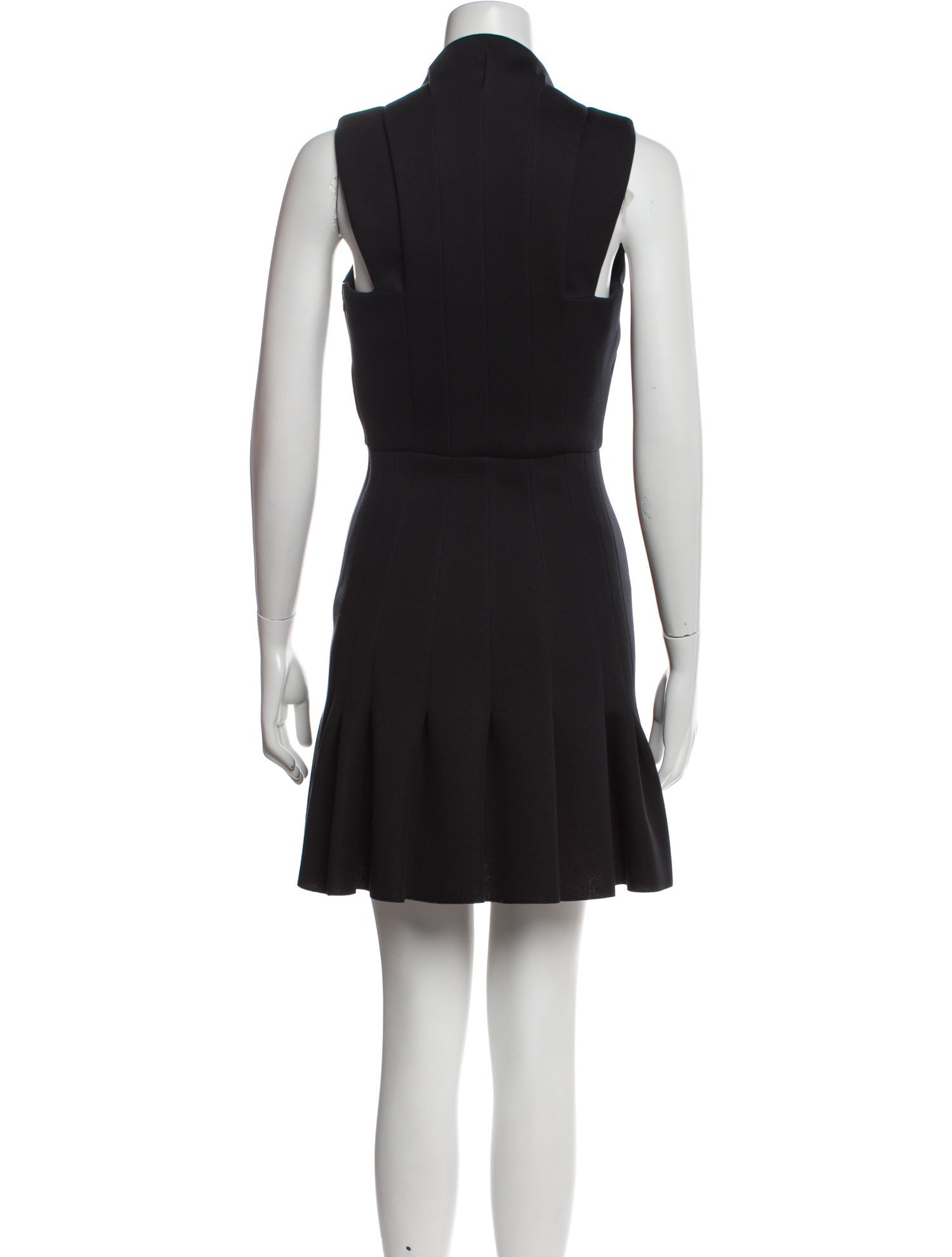 Antonio Berardi Bateau Neckline Mini Dress
