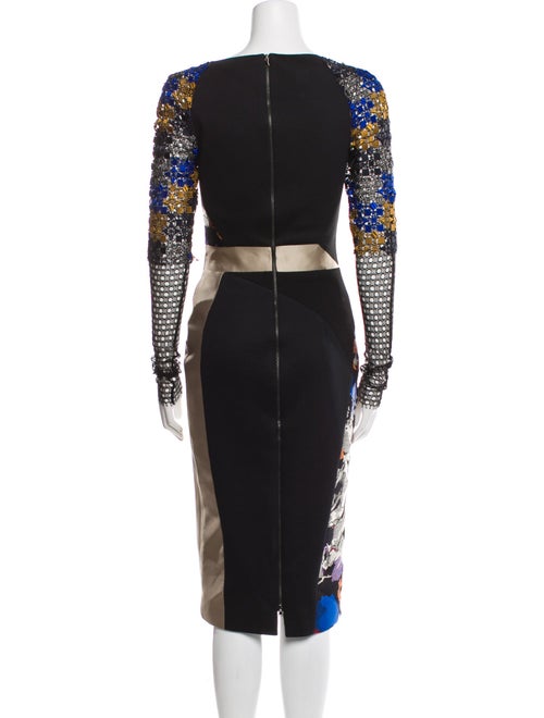 Antonio Berardi Virgin Wool Midi Length Dress