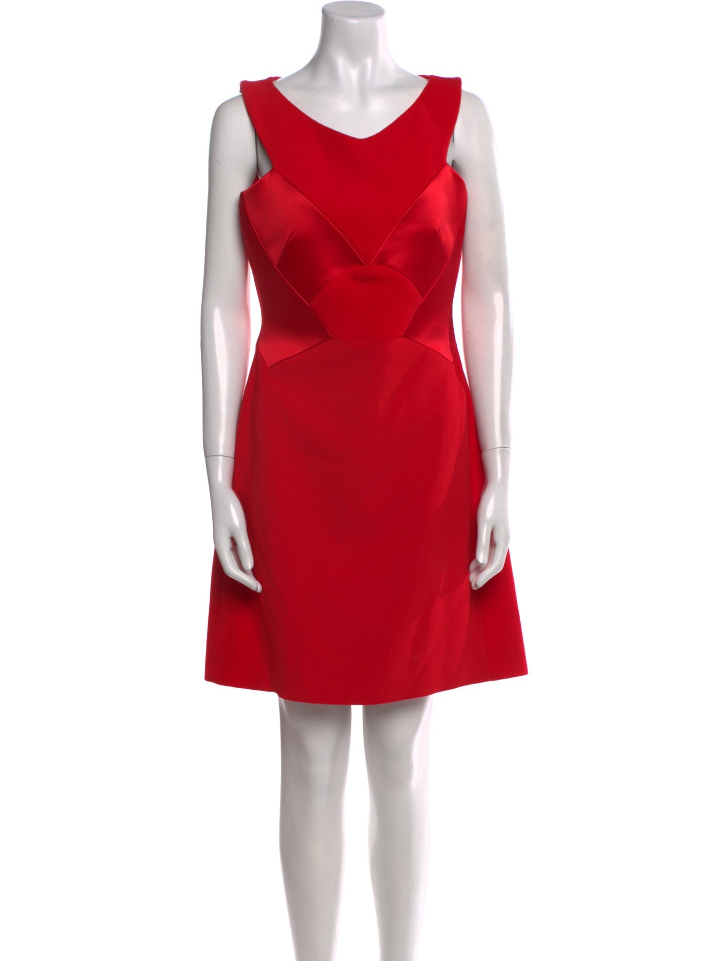 Antonio Berardi Scoop Neck Mini Dress