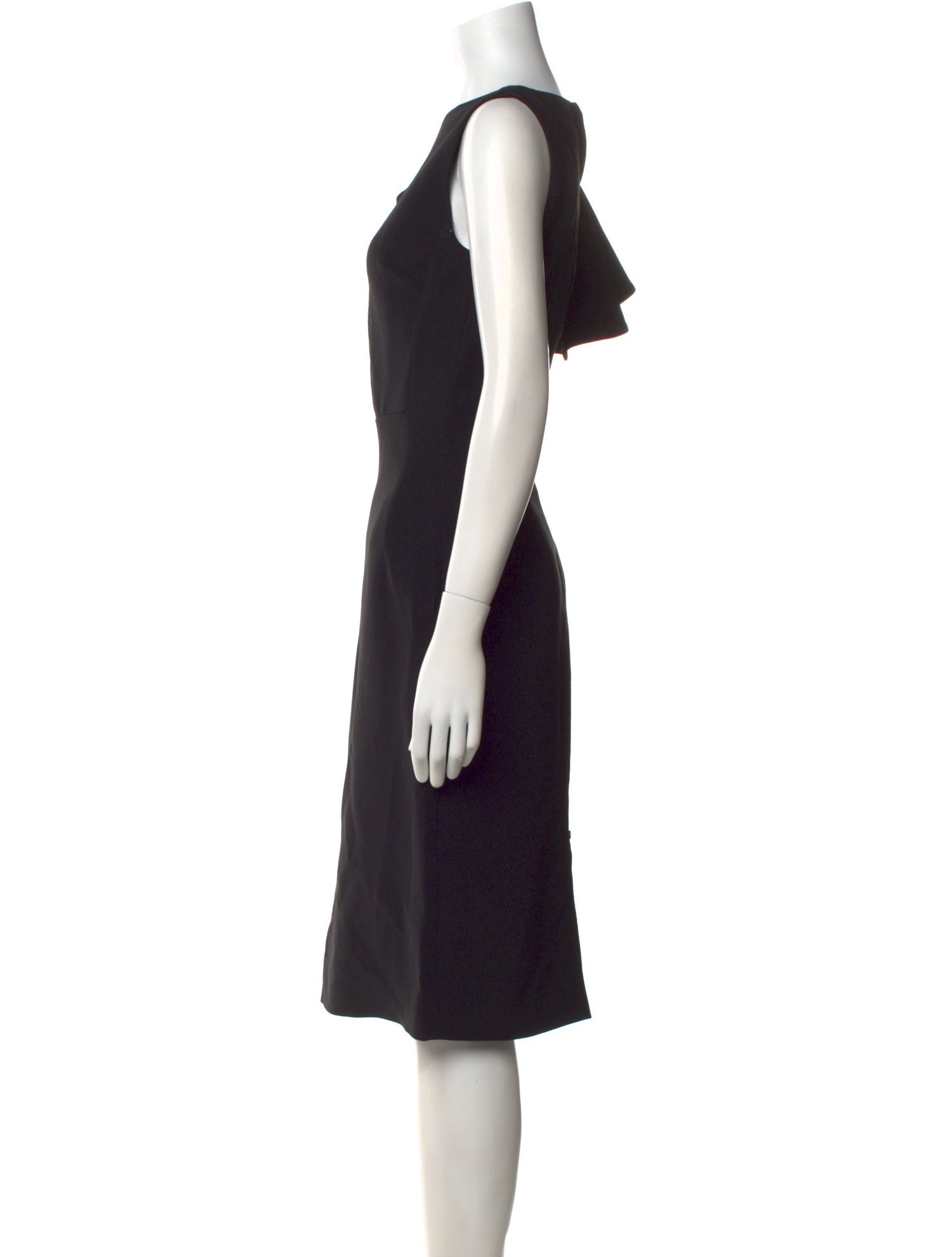 Antonio Berardi Bateau Neckline Midi Length Dress