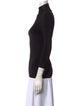 Antonio Berardi Turtleneck Three-Quarter Sleeve Top