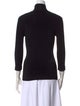 Antonio Berardi Turtleneck Three-Quarter Sleeve Top