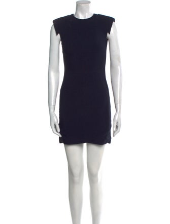 Antonio Berardi Crew Neck Mini Dress