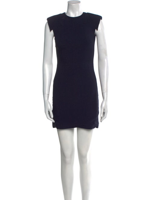 Antonio Berardi Crew Neck Mini Dress