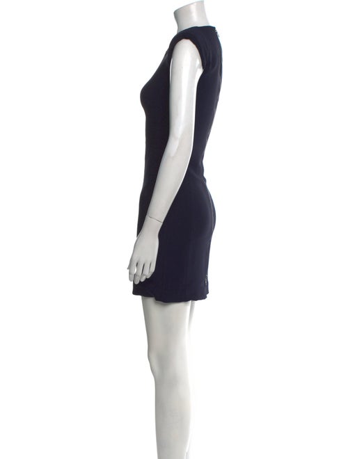 Antonio Berardi Crew Neck Mini Dress