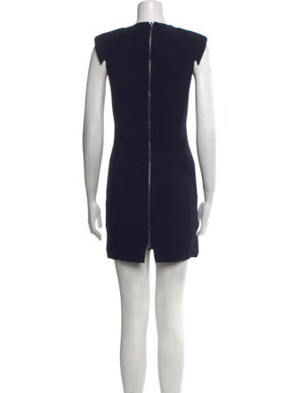 Antonio Berardi Crew Neck Mini Dress