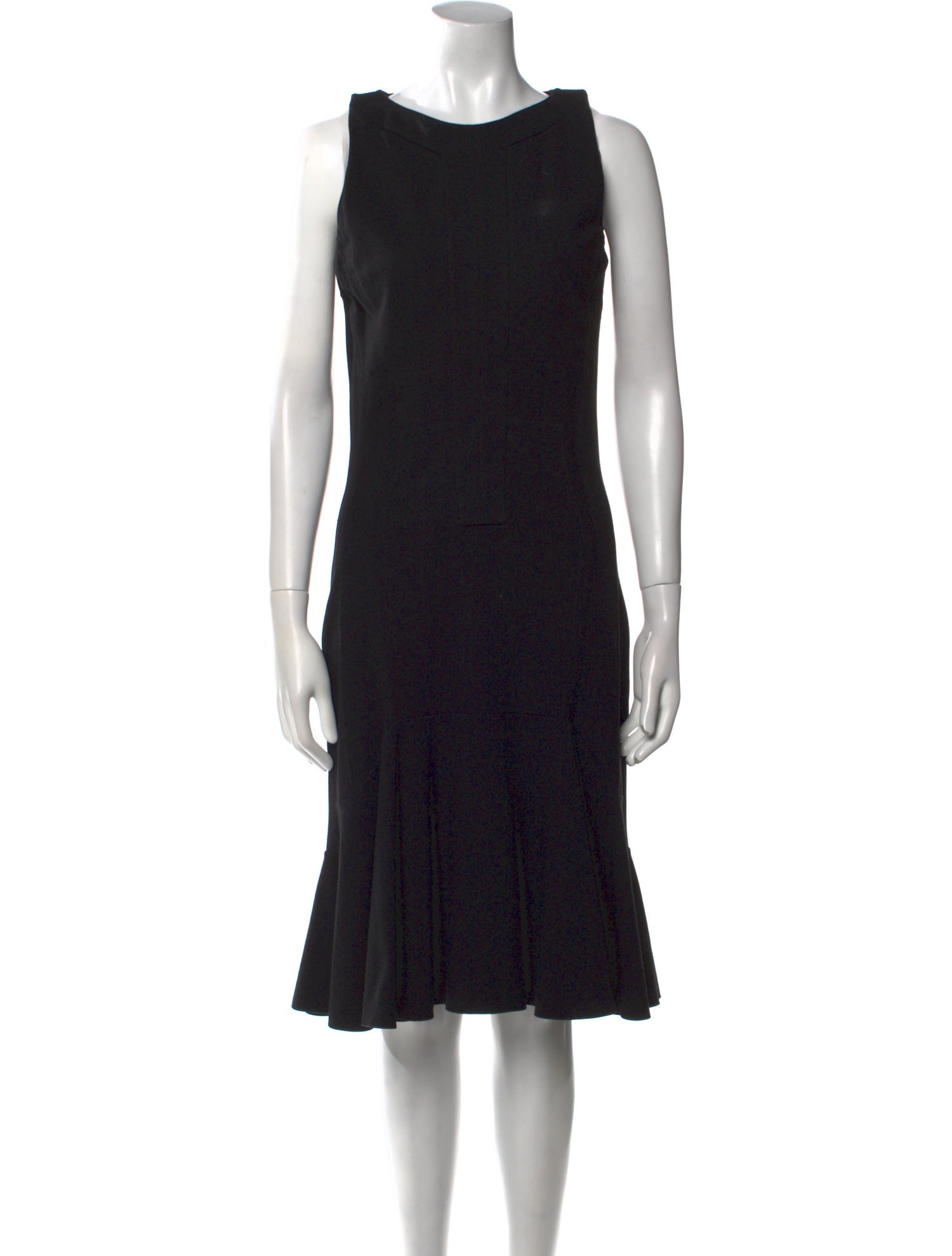Antonio Berardi Bateau Neckline Knee-Length Dress