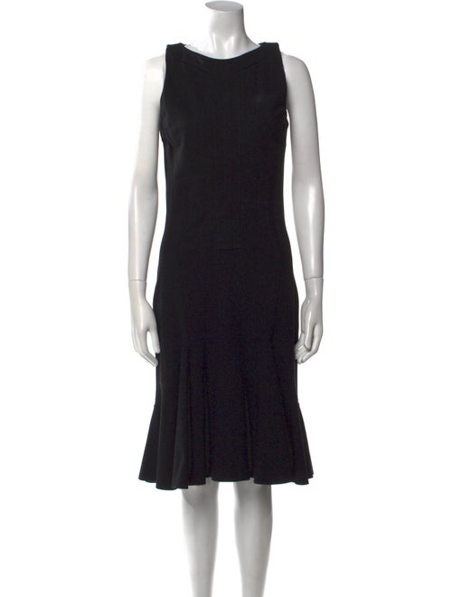 Antonio Berardi Bateau Neckline Knee-Length Dress