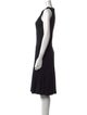 Antonio Berardi Bateau Neckline Knee-Length Dress