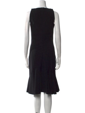 Antonio Berardi Bateau Neckline Knee-Length Dress