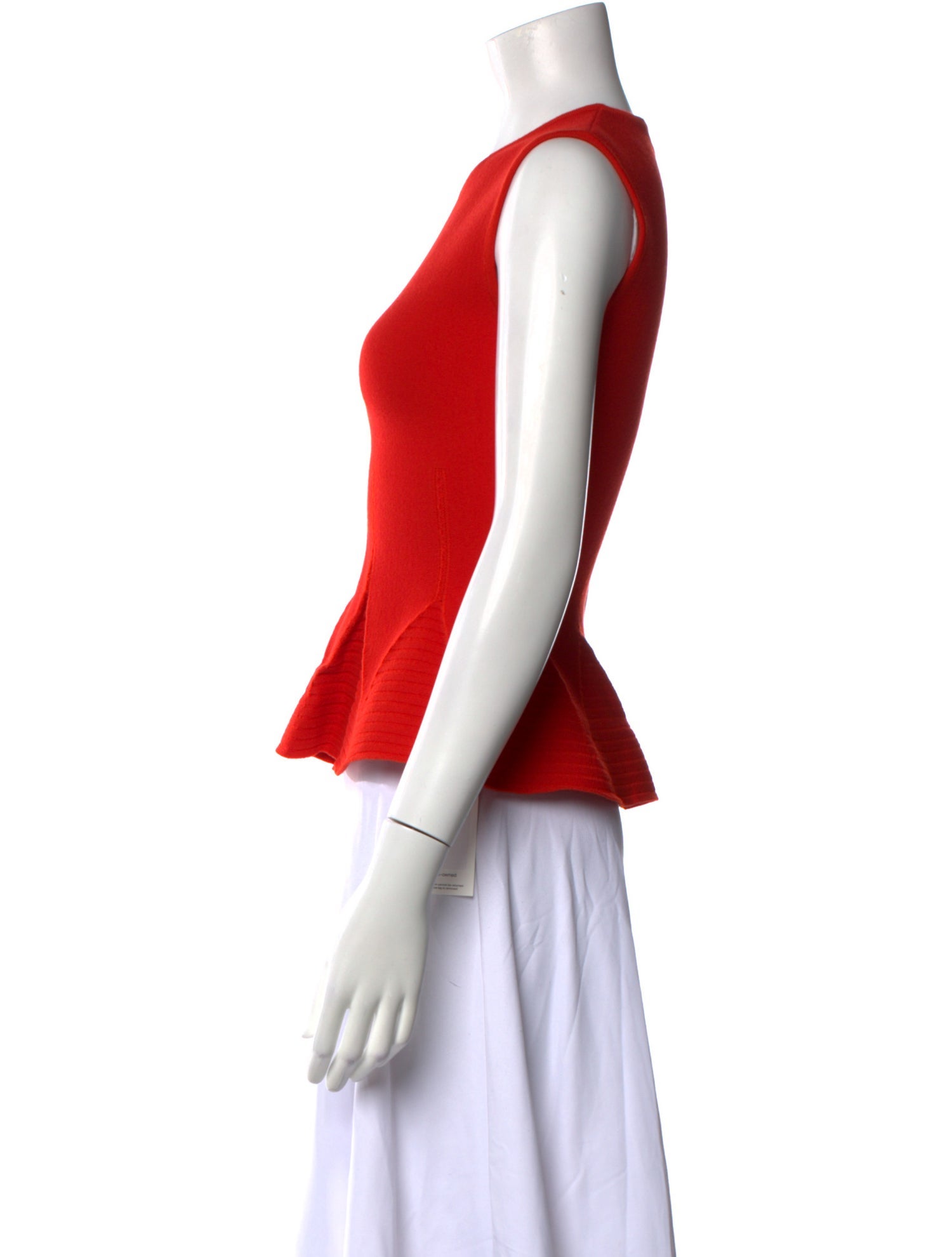 Antonio Berardi Wool Crew Neck Top