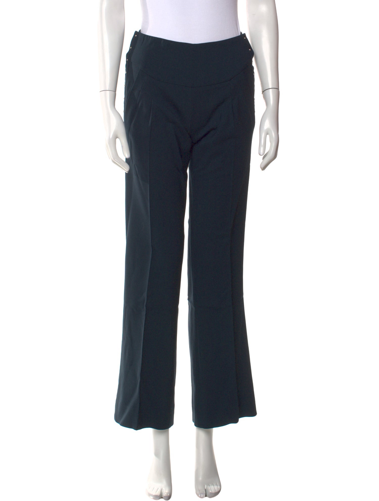 Antonio Berardi Virgin Wool Wide Leg Pants