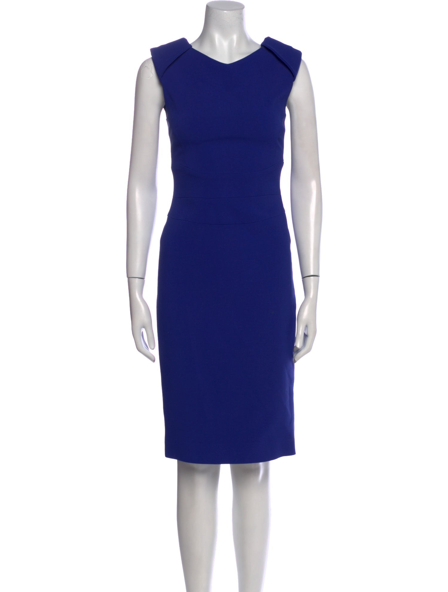Antonio Berardi V-Neck Midi Length Dress