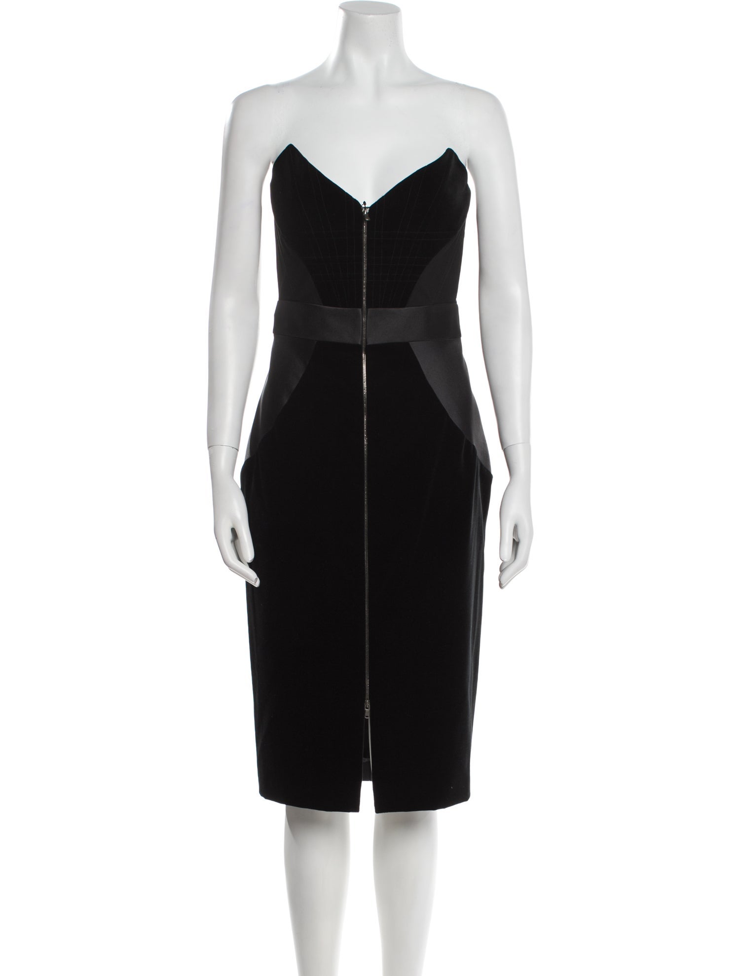 Antonio Berardi Strapless Mini Dress