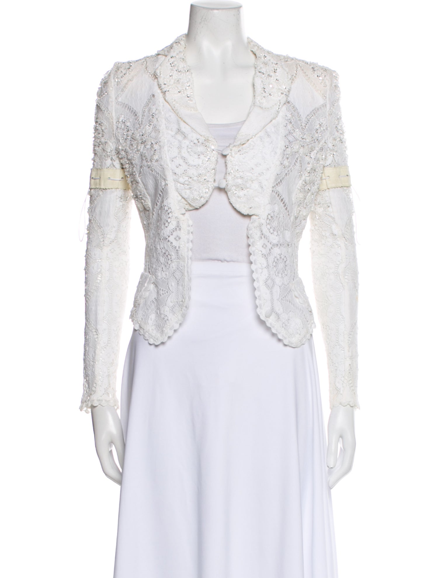 Antonio Berardi Vintage Patterned Evening Jacket