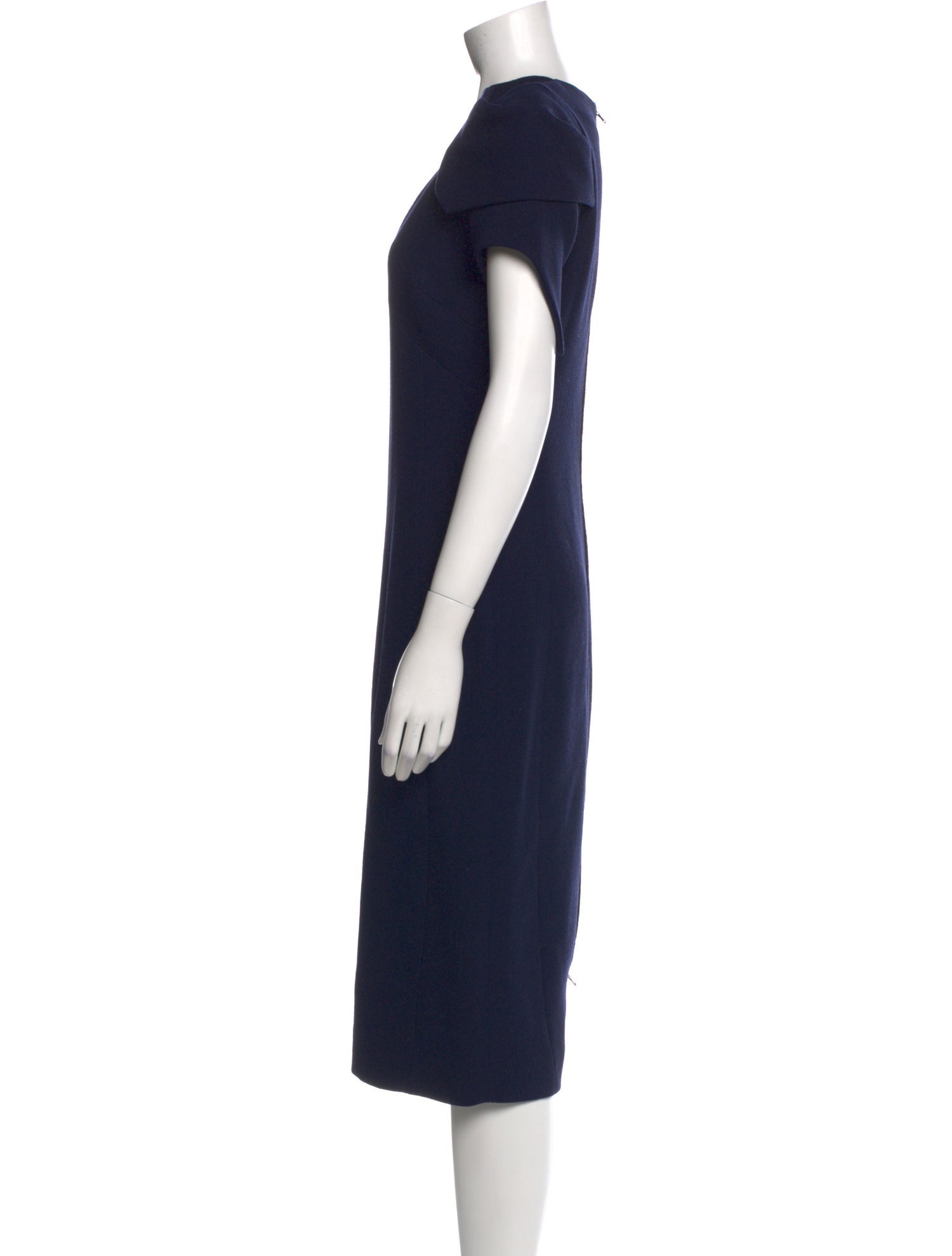 Antonio Berardi Wool Midi Length Dress