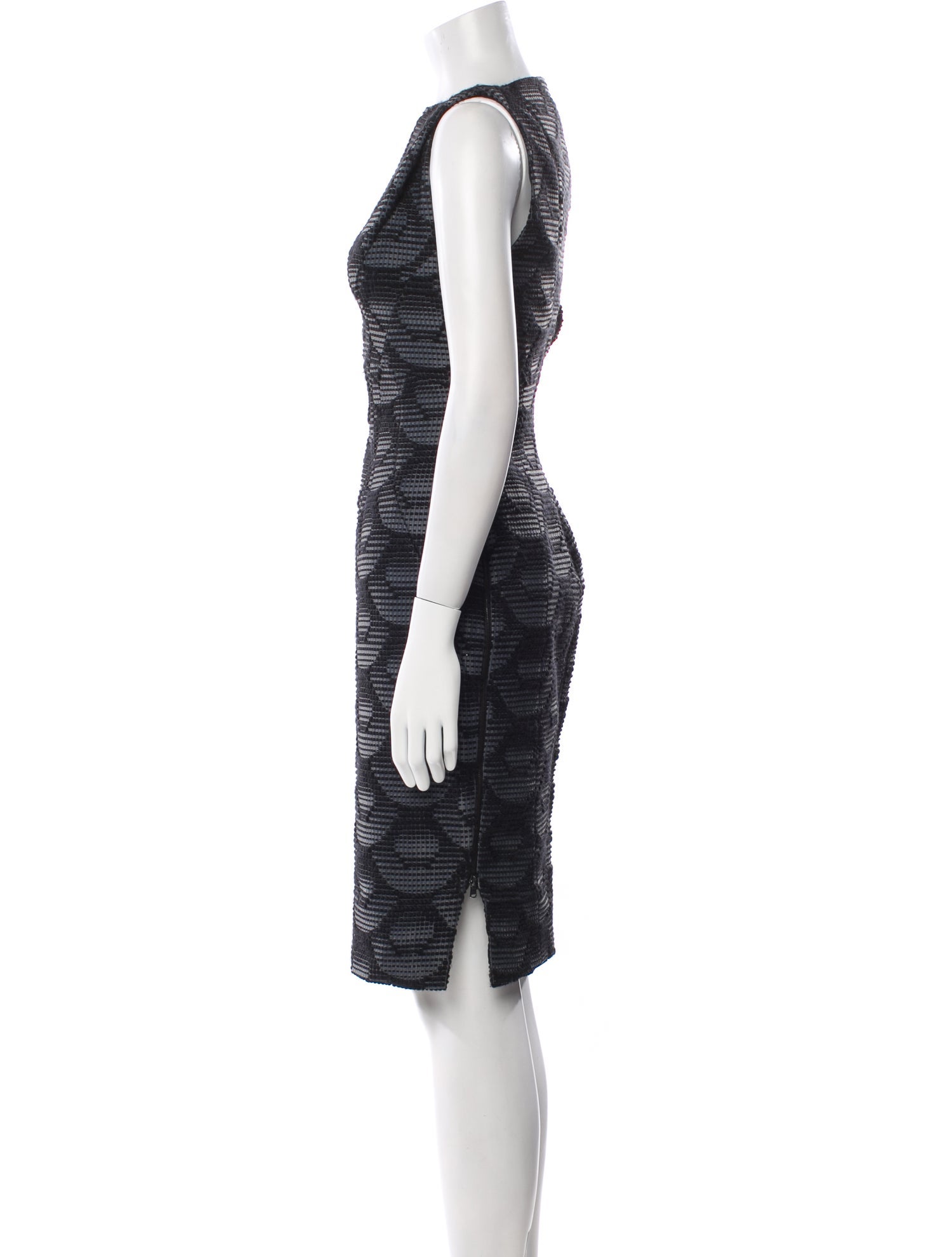 Antonio Berardi Printed Knee-Length Dress