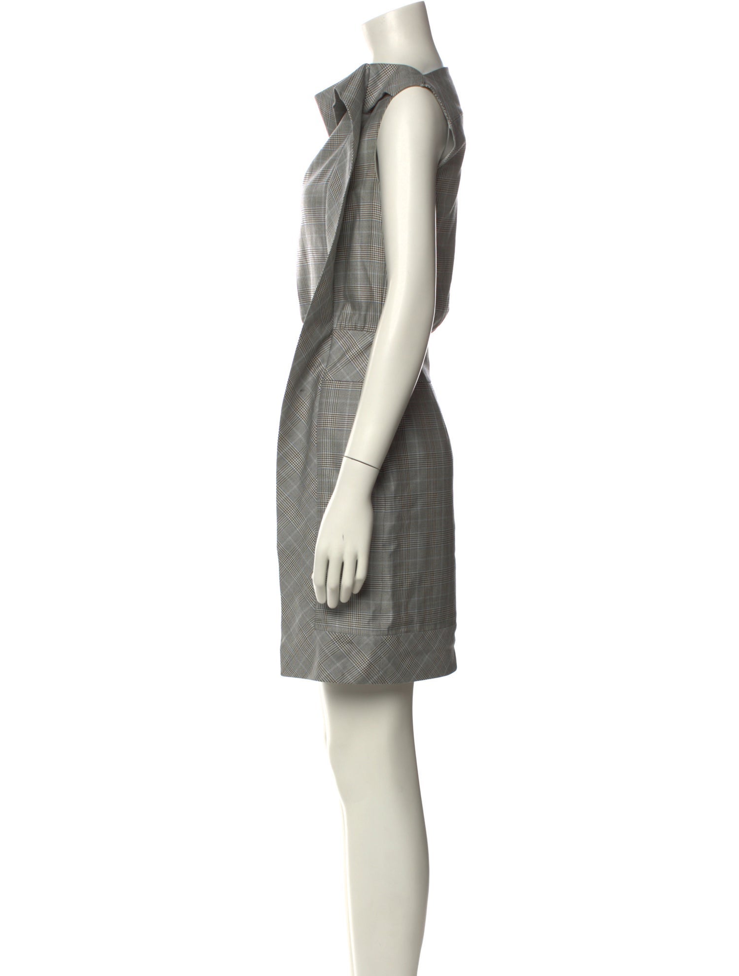 Antonio Berardi Wool Mini Dress