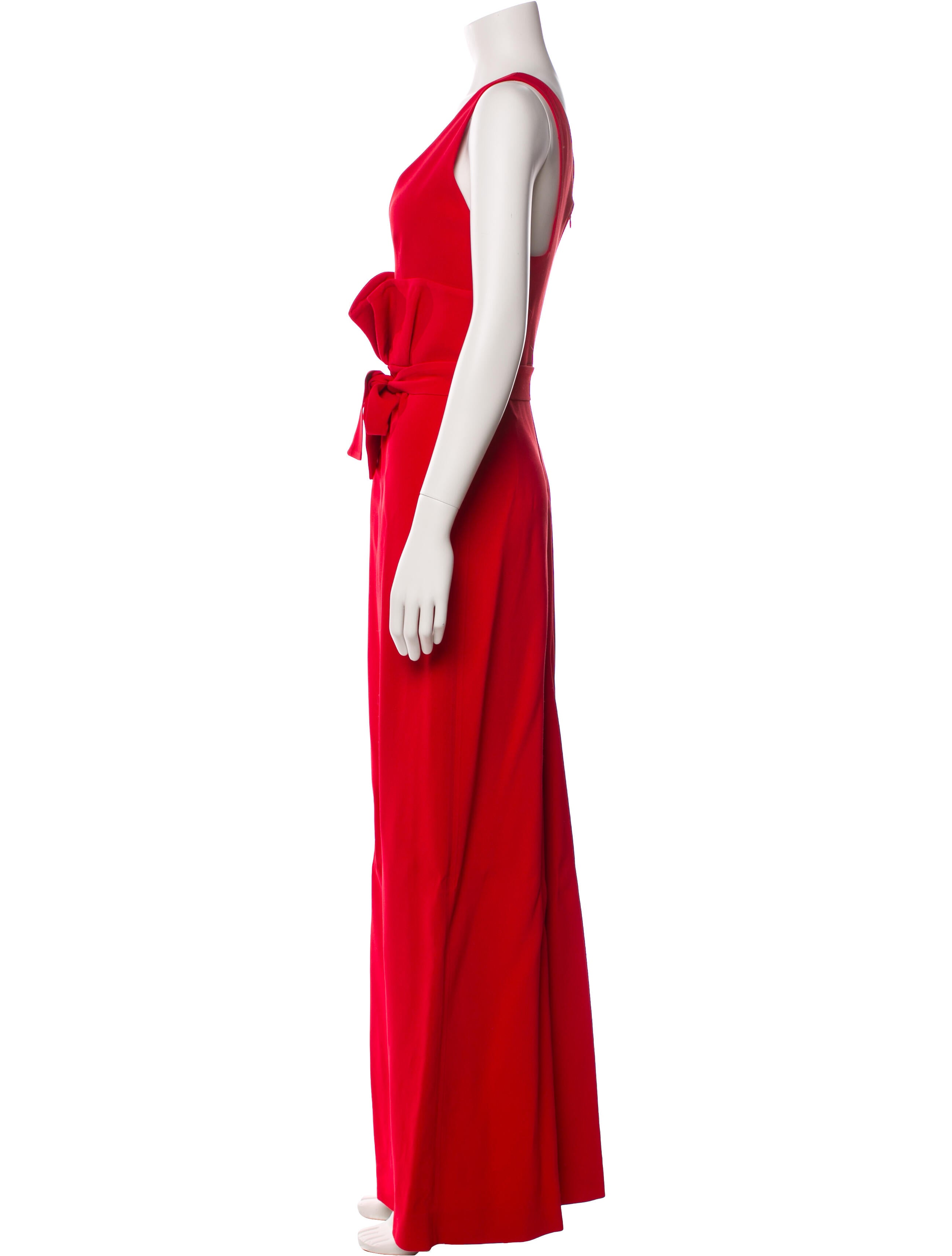 Antonio Berardi V-Neck Long Dress