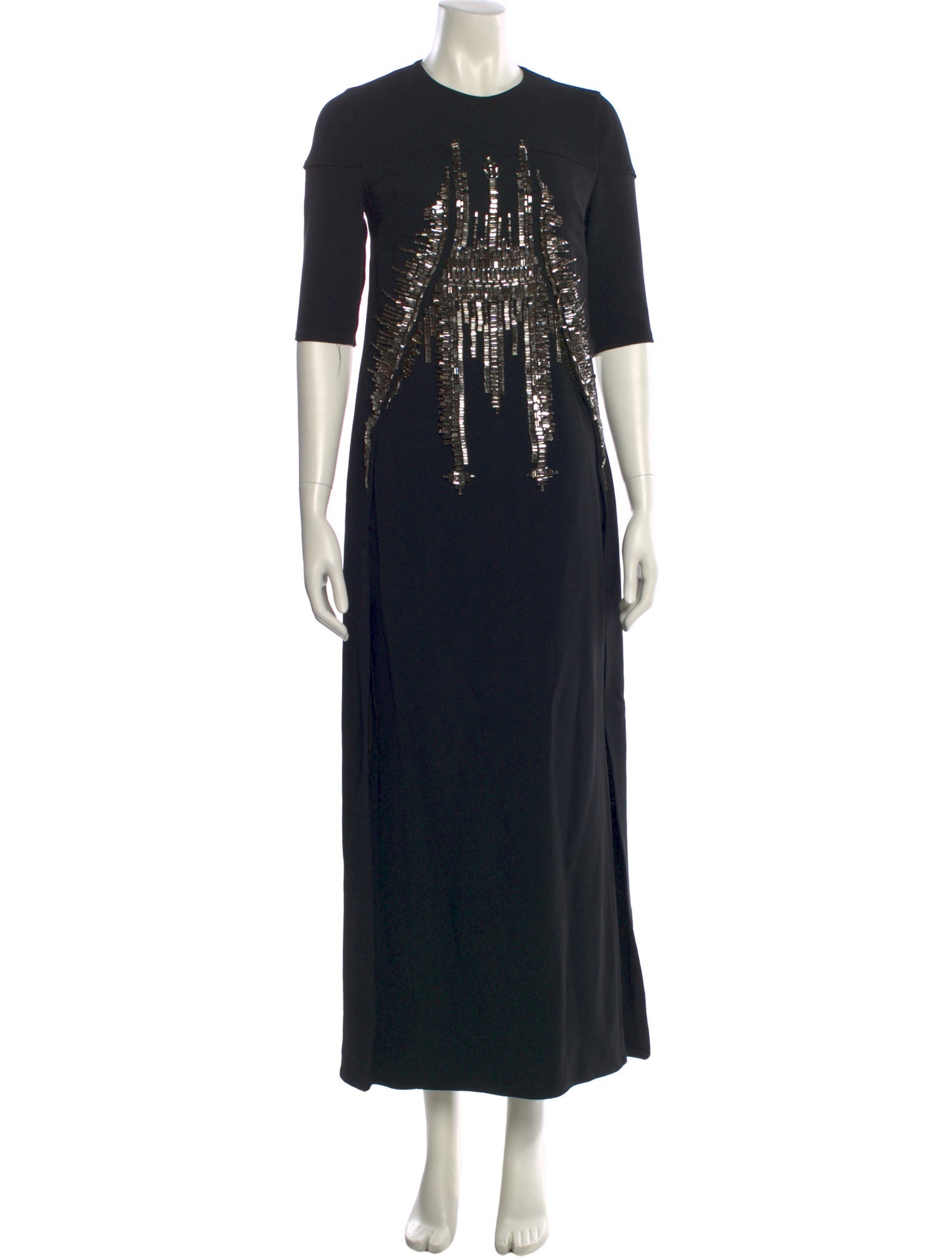 Antonio Berardi Patterned Long Dress