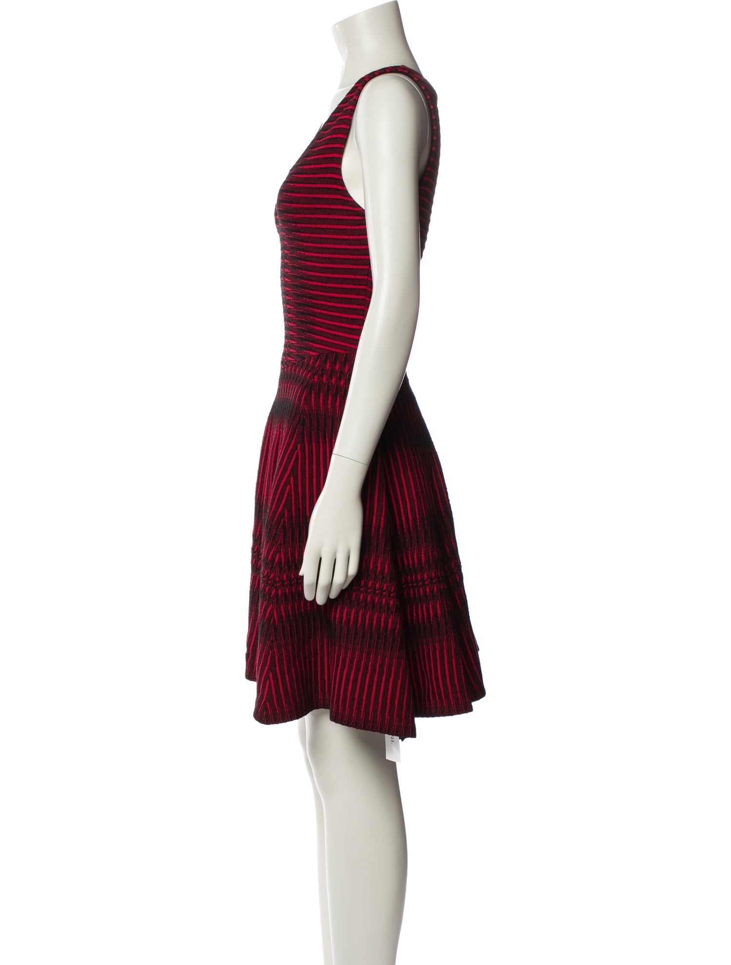 Antonio Berardi Virgin Wool Mini Dress