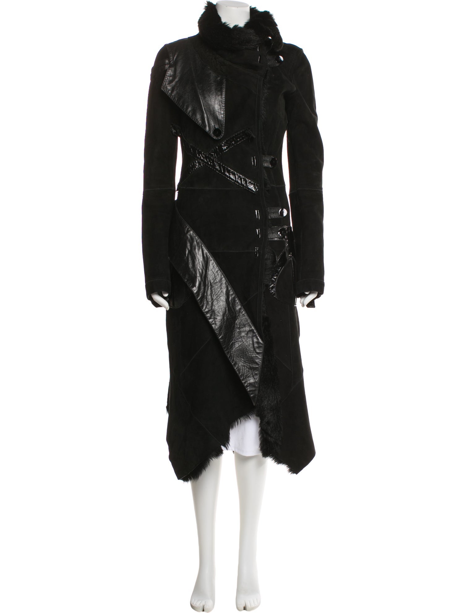 Antonio Berardi Leather Evening Jacket