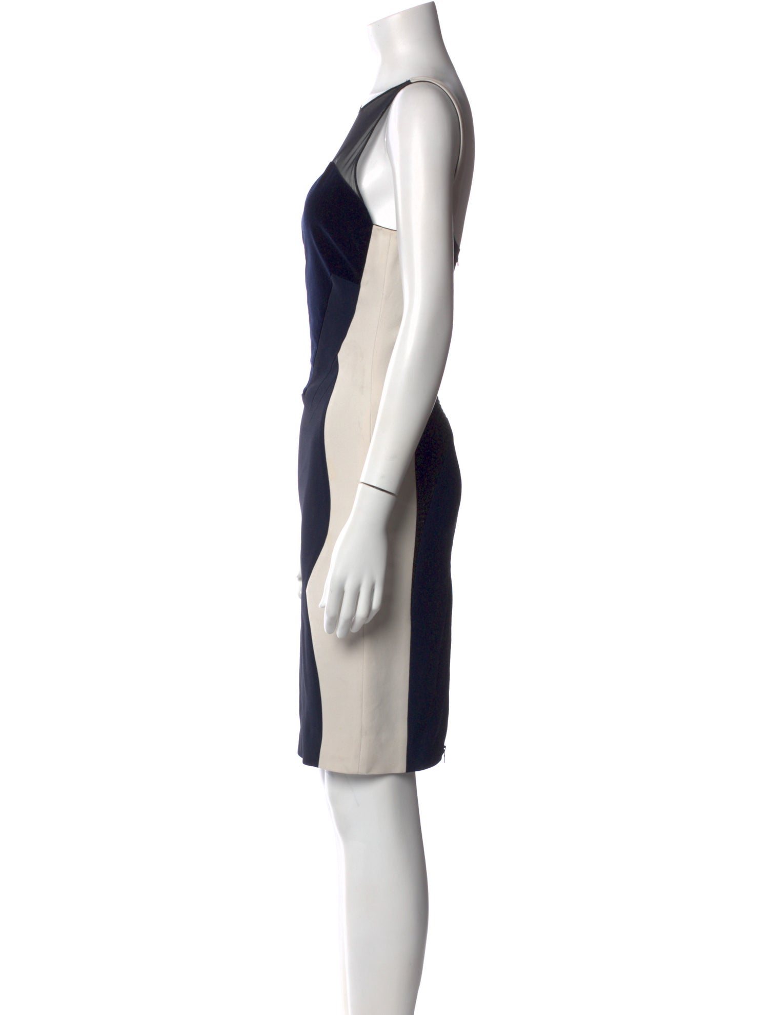 Antonio Berardi Bateau Neckline Knee-Length Dress