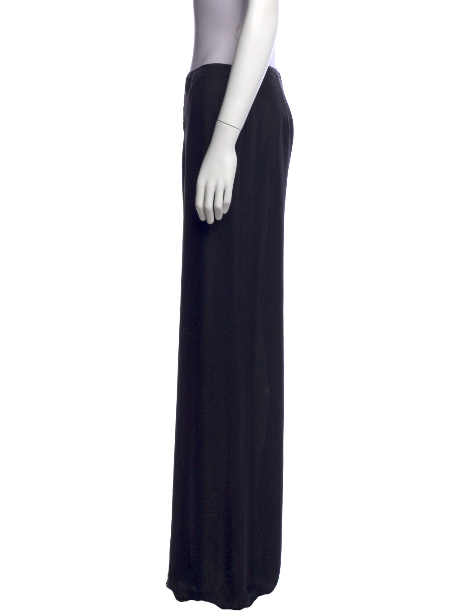 Antonio Berardi Silk Wide Leg Pants