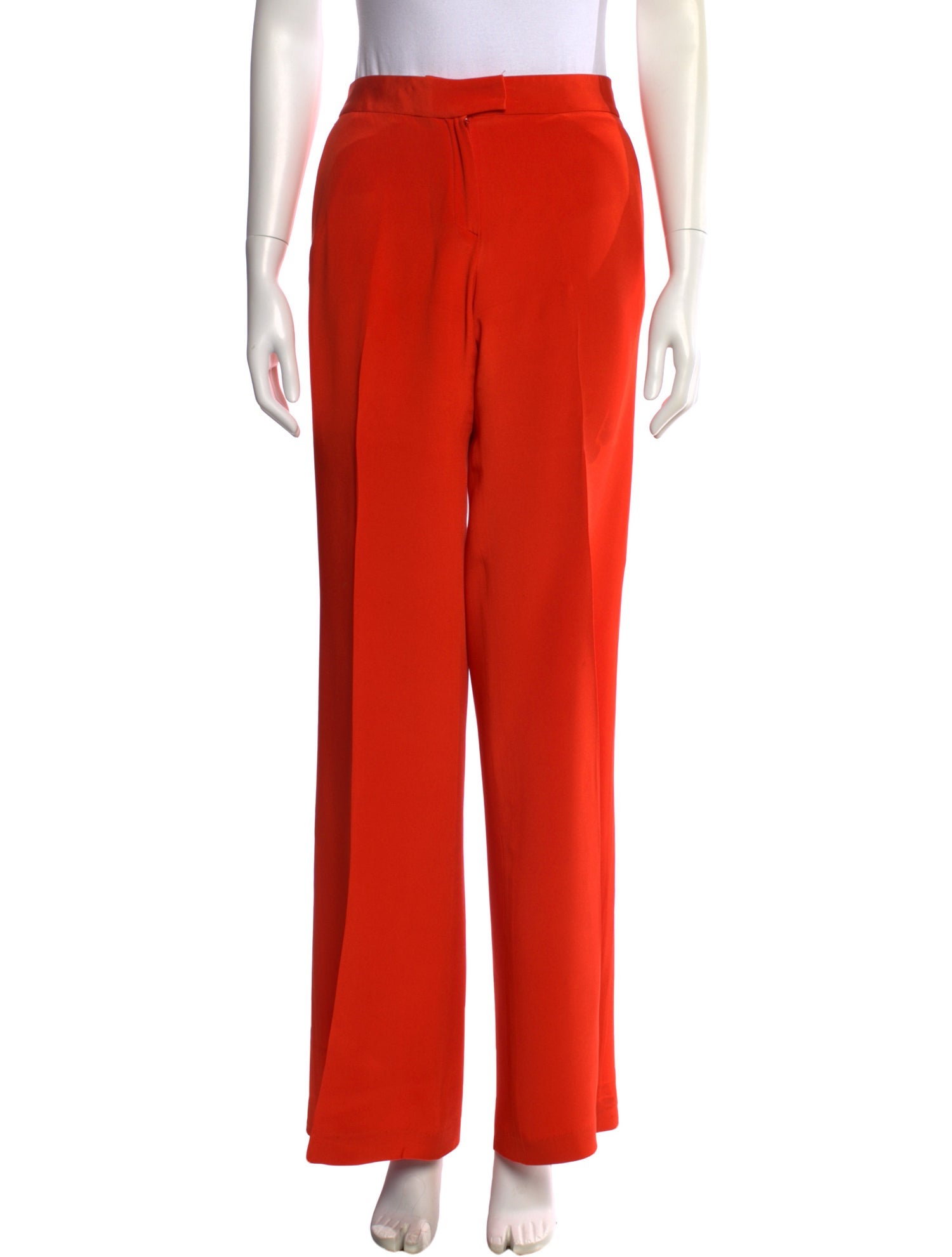 Antonio Berardi Silk Wide Leg Pants