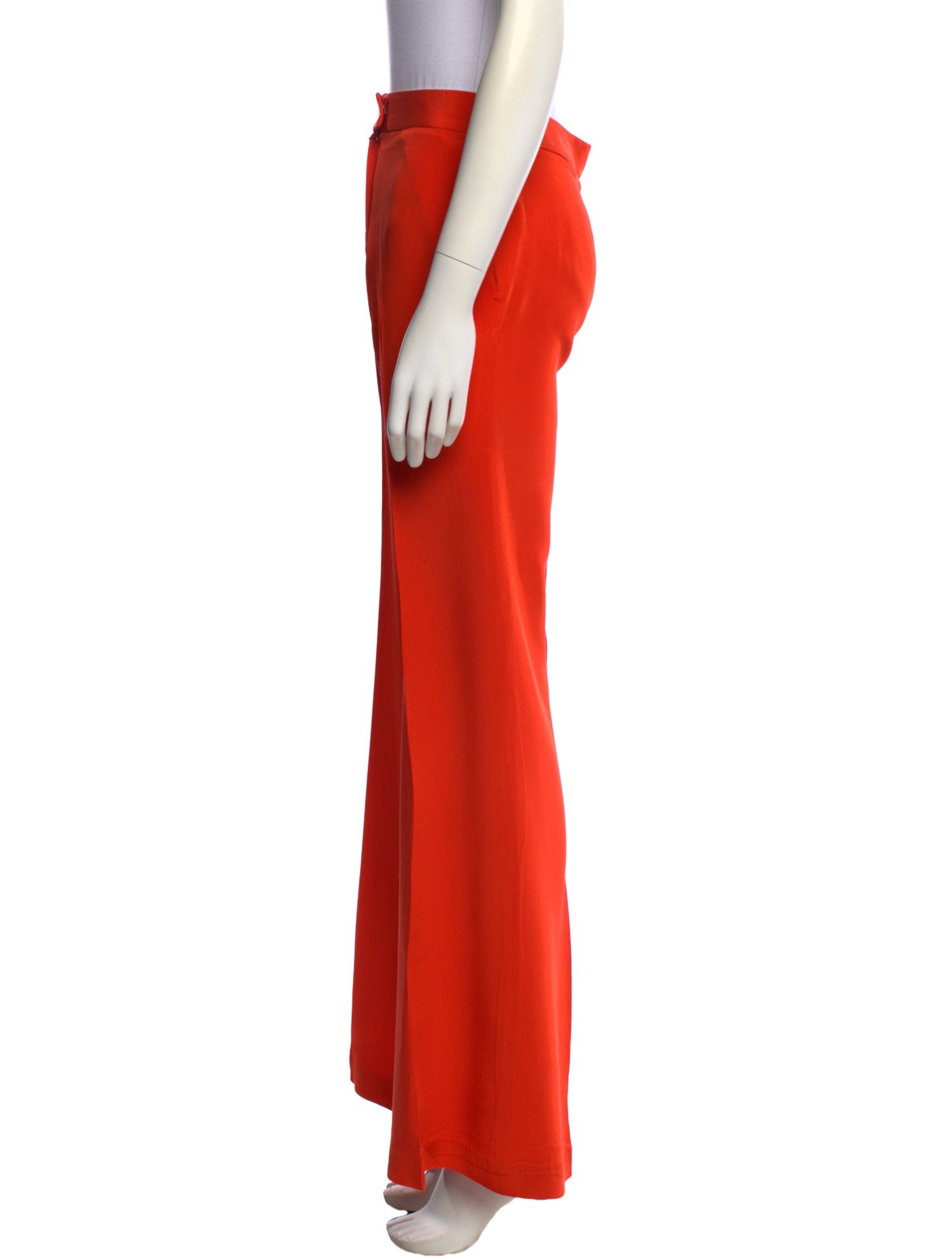 Antonio Berardi Silk Wide Leg Pants