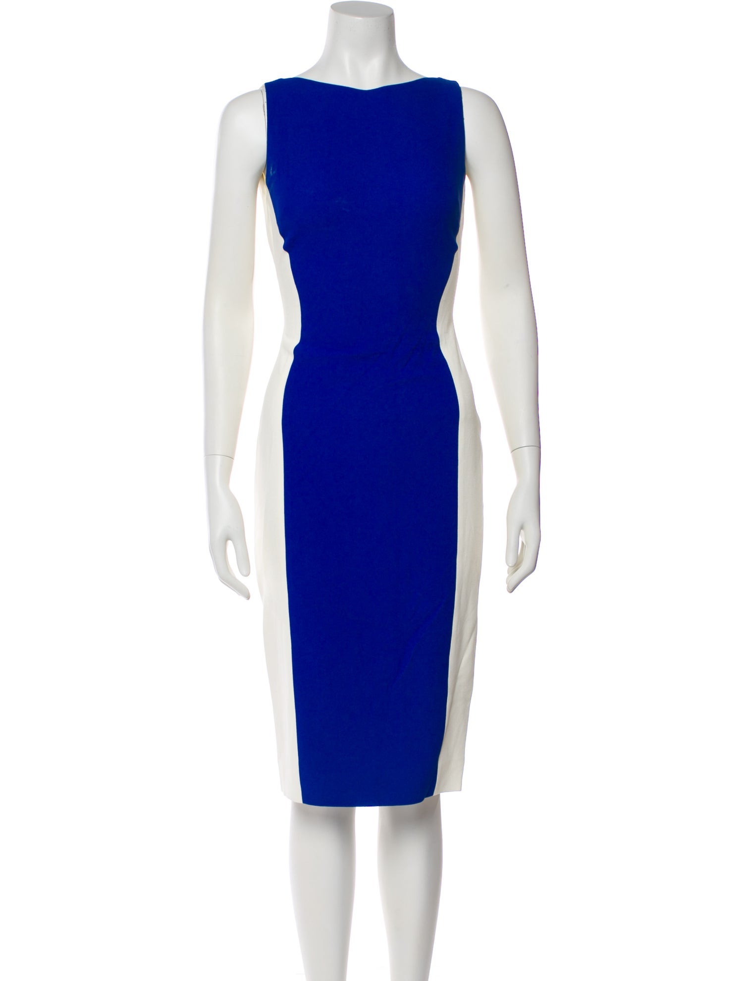 Antonio Berardi Bateau Neckline Knee-Length Dress