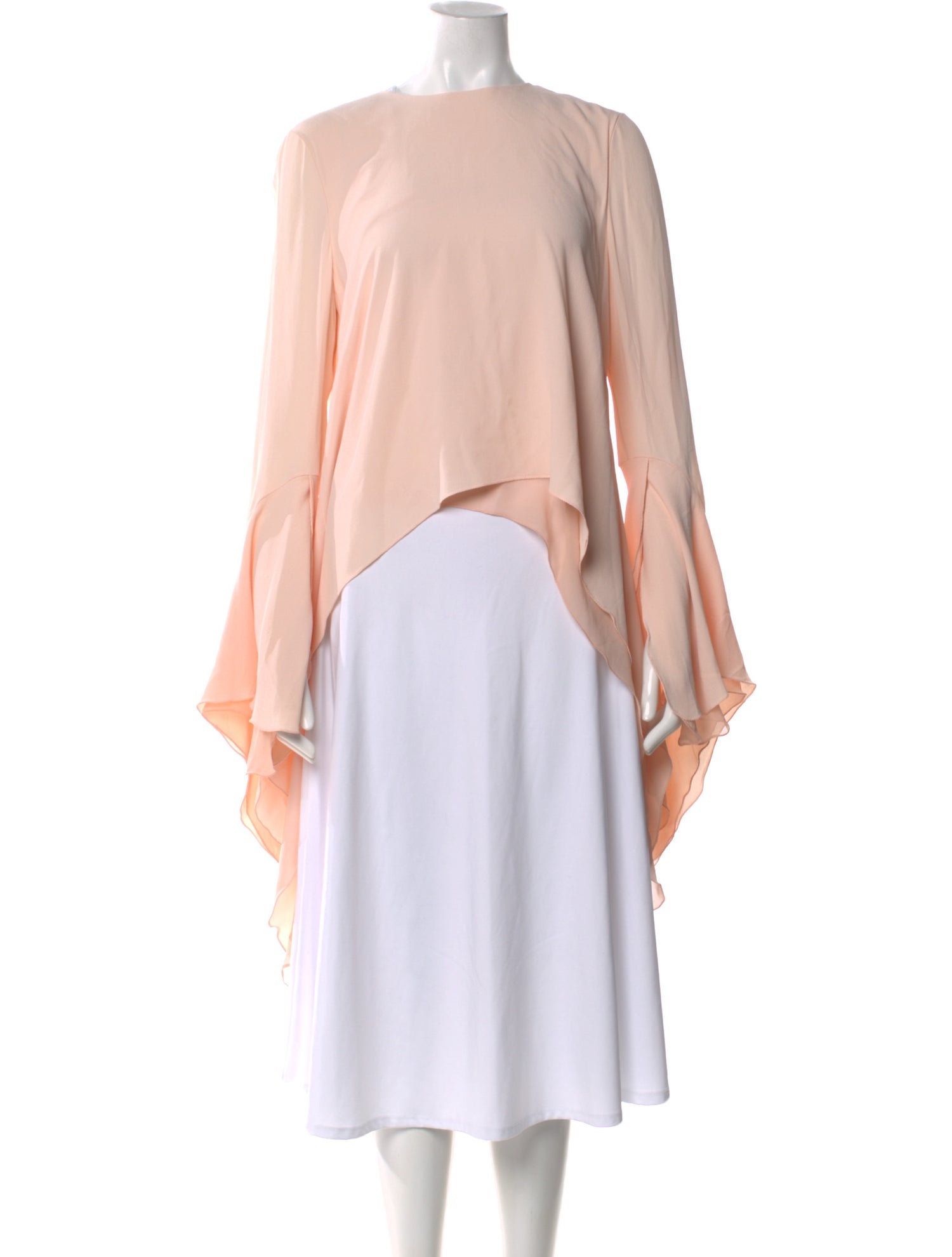 Antonio Berardi Silk Crew Neck Blouse