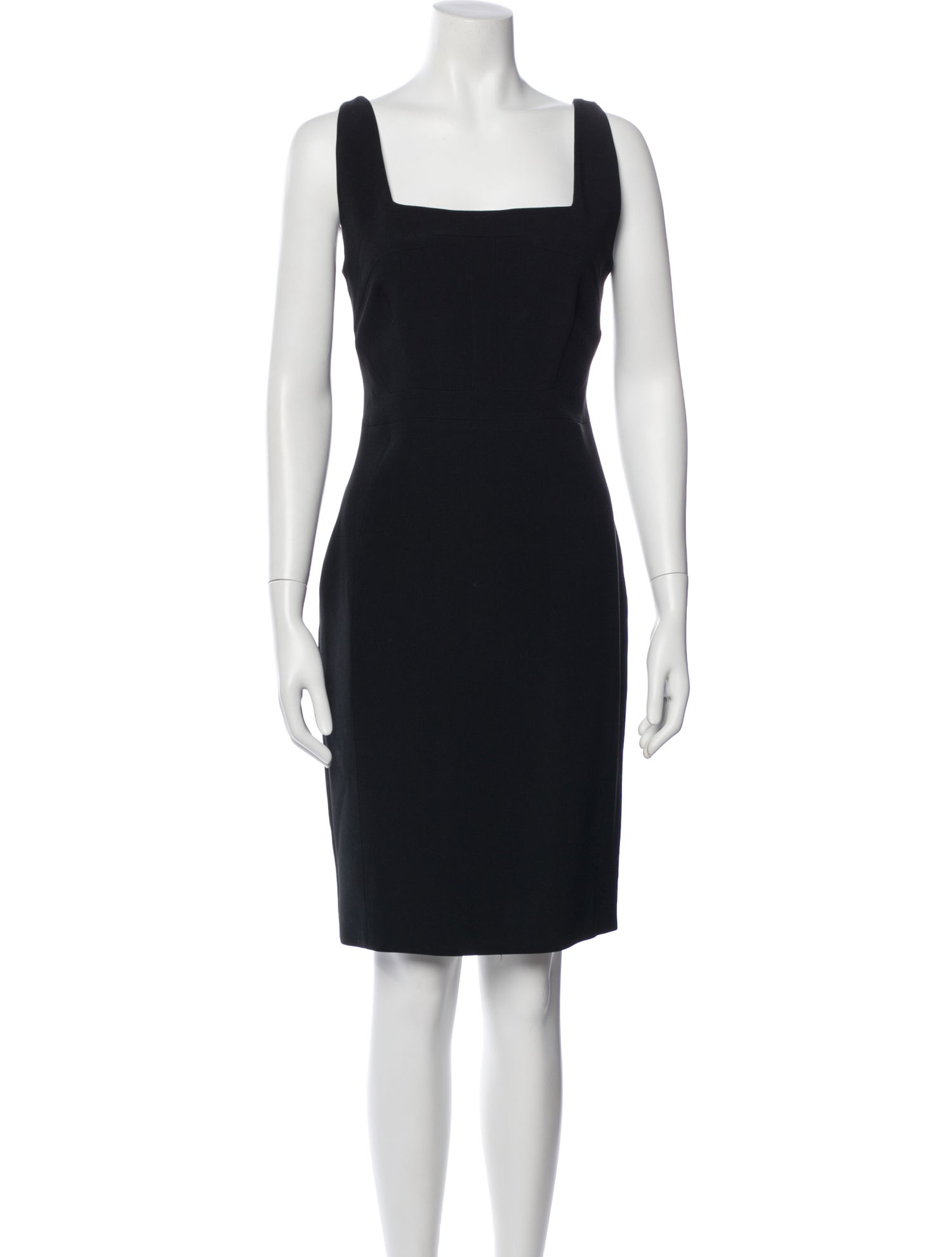 Antonio Berardi Square Neckline Knee-Length Dress
