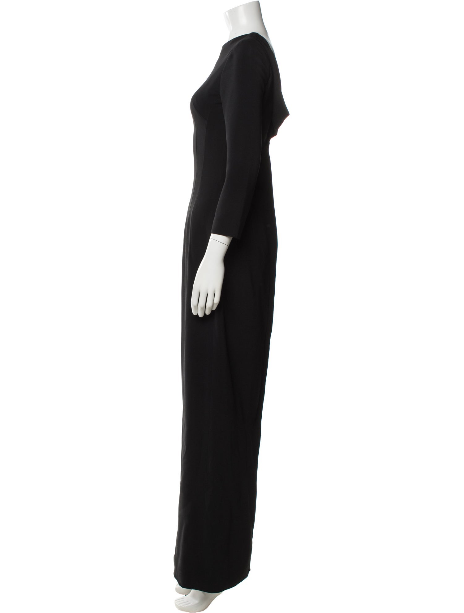 Antonio Berardi Bateau Neckline Long Dress