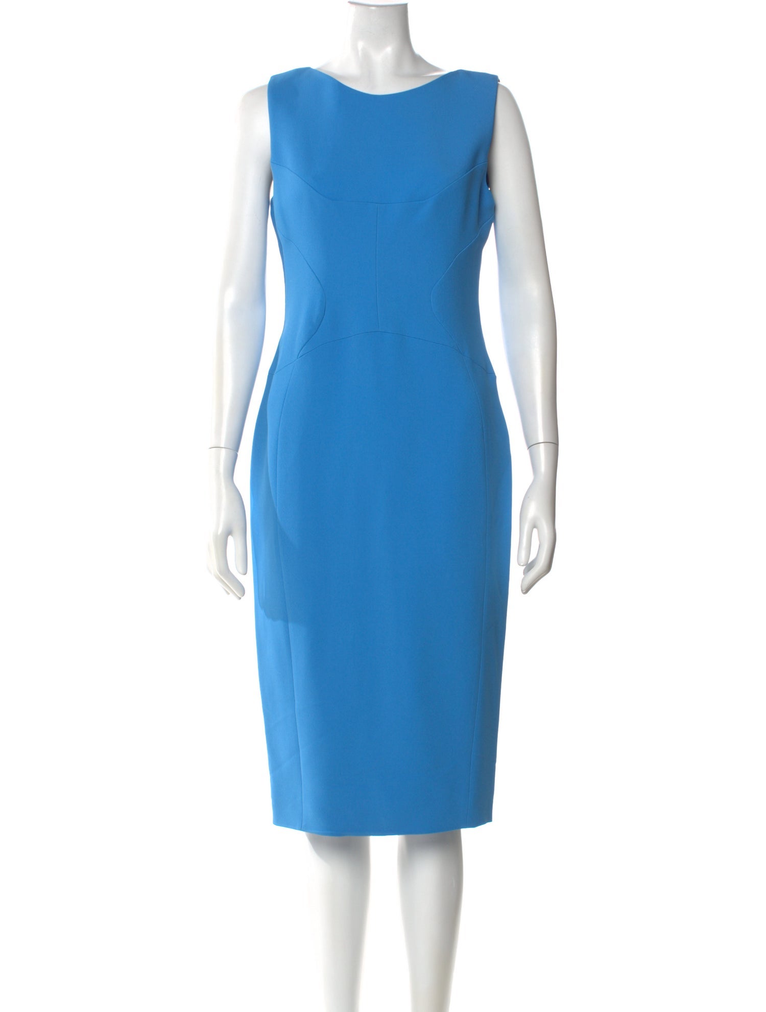 Antonio Berardi Bateau Neckline Midi Length Dress