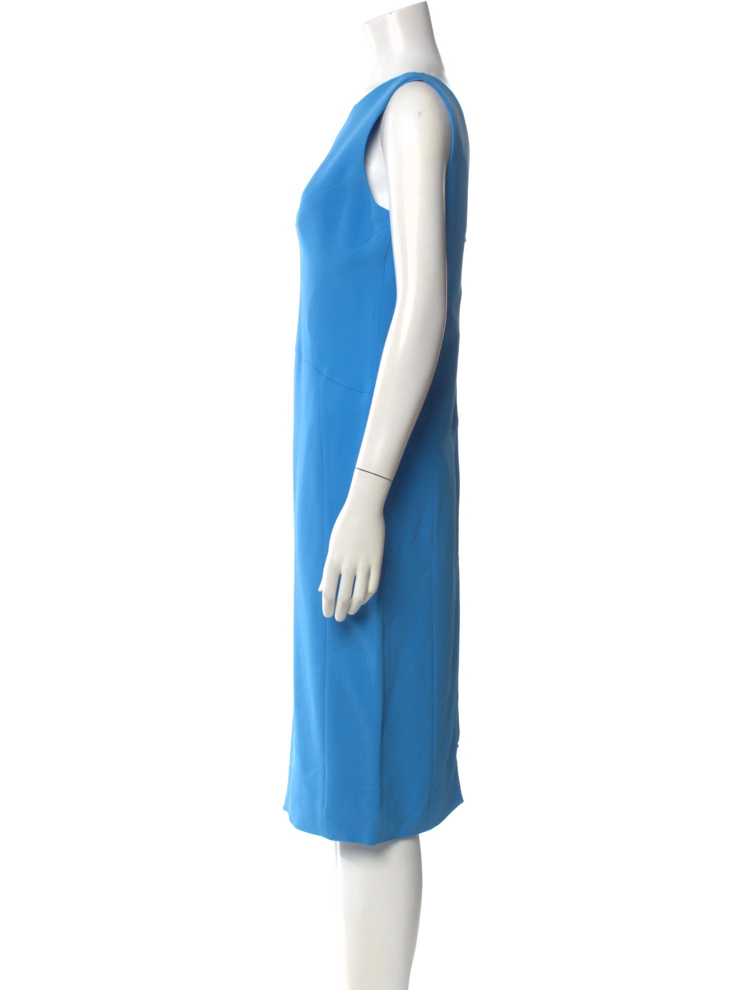 Antonio Berardi Bateau Neckline Midi Length Dress
