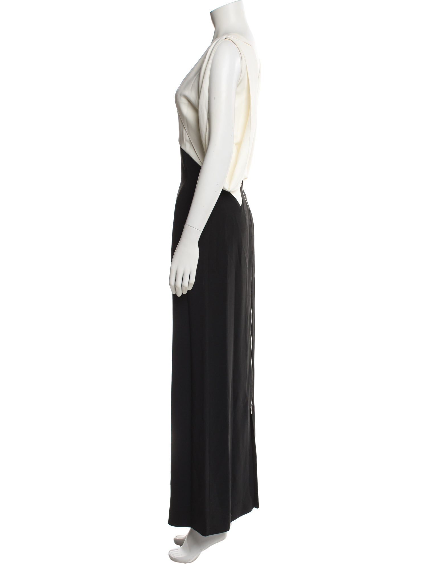 Antonio Berardi V-Neck Long Dress