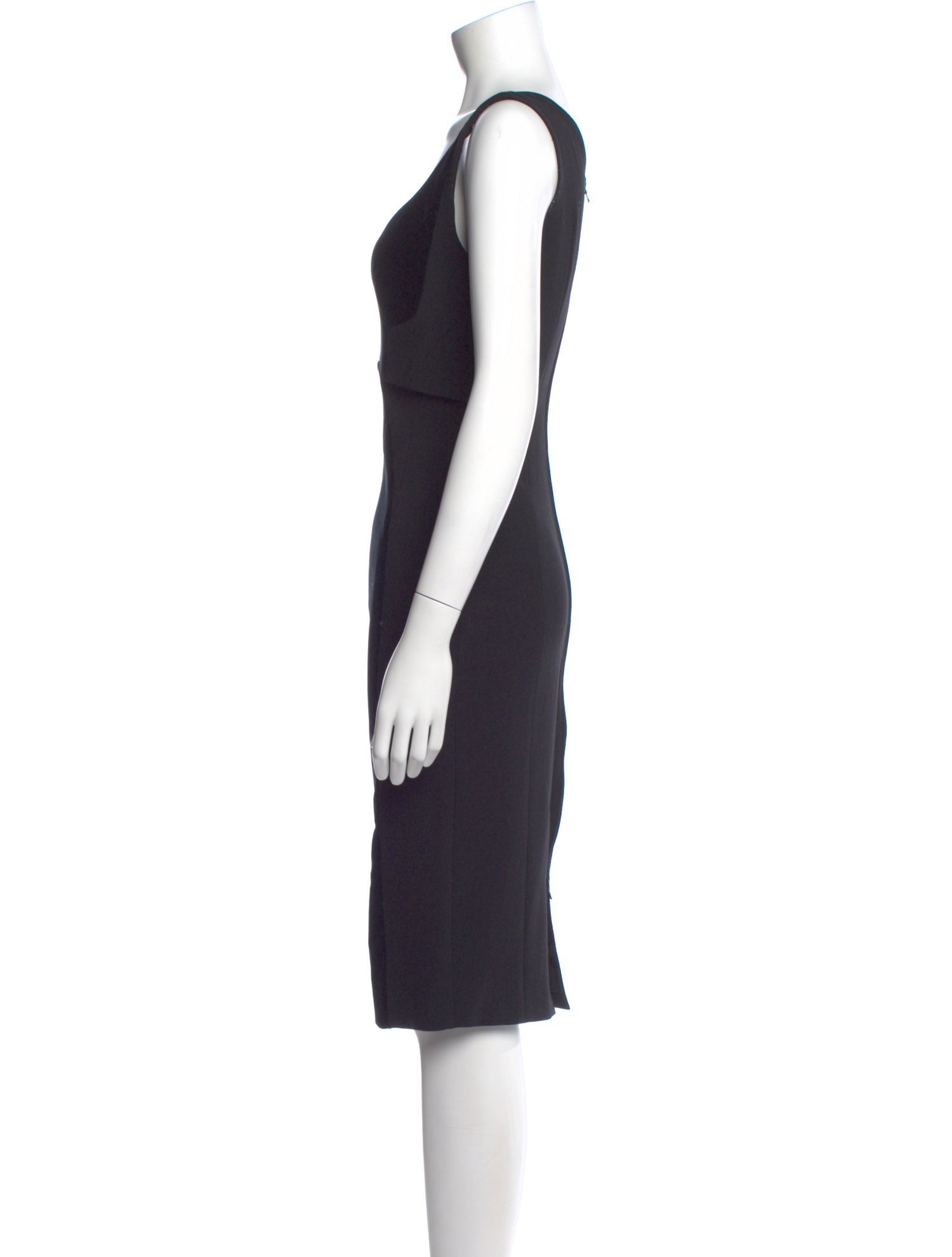 Antonio Berardi Virgin Wool Midi Length Dress