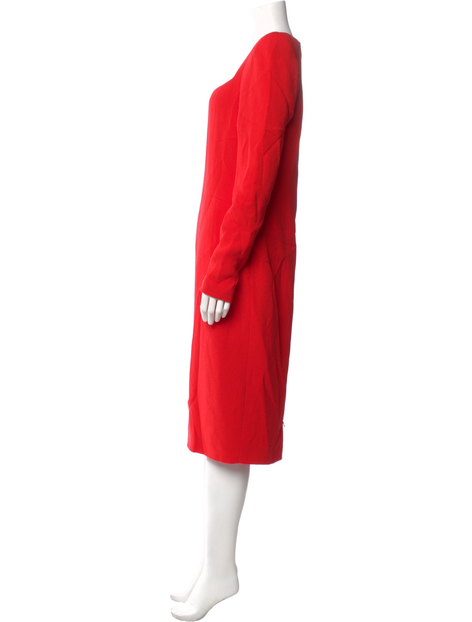 Antonio Berardi Wool Midi Length Dress