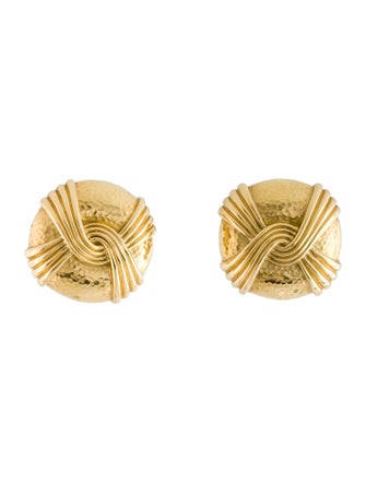 Andrew Clunn 18K Clip-On Earrings
