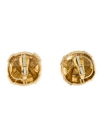 Andrew Clunn 18K Clip-On Earrings