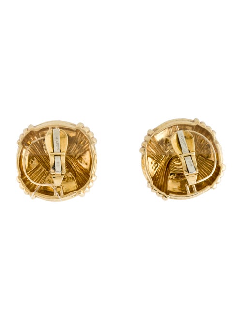 Andrew Clunn 18K Clip-On Earrings