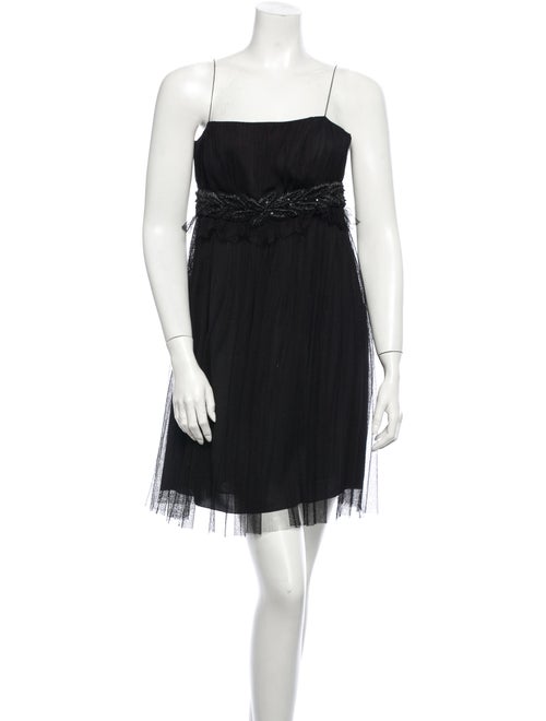 Andrew Gn Tulle Cocktail Dress w/ Tags Black