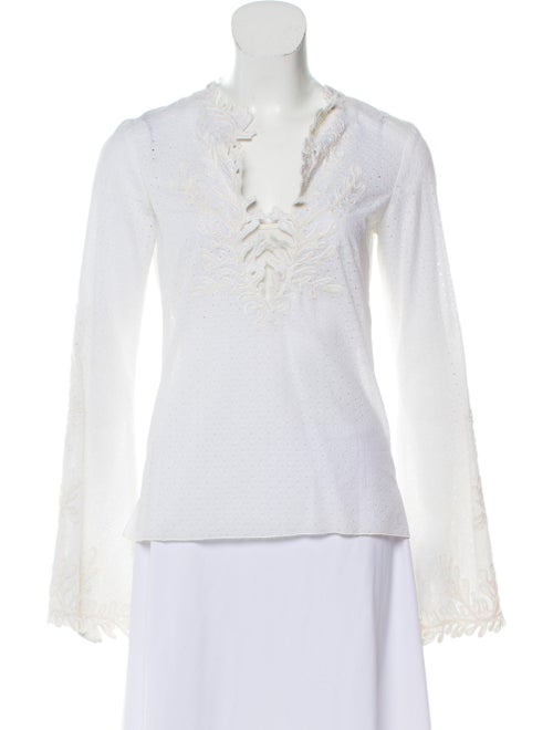 Andrew Gn Embroidered Broderie Anglaise Top